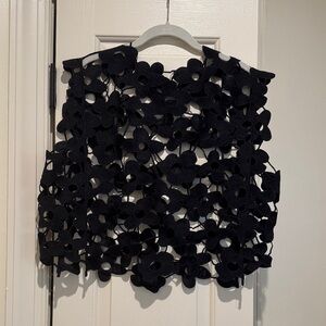 Anthro gorgeous black blouse